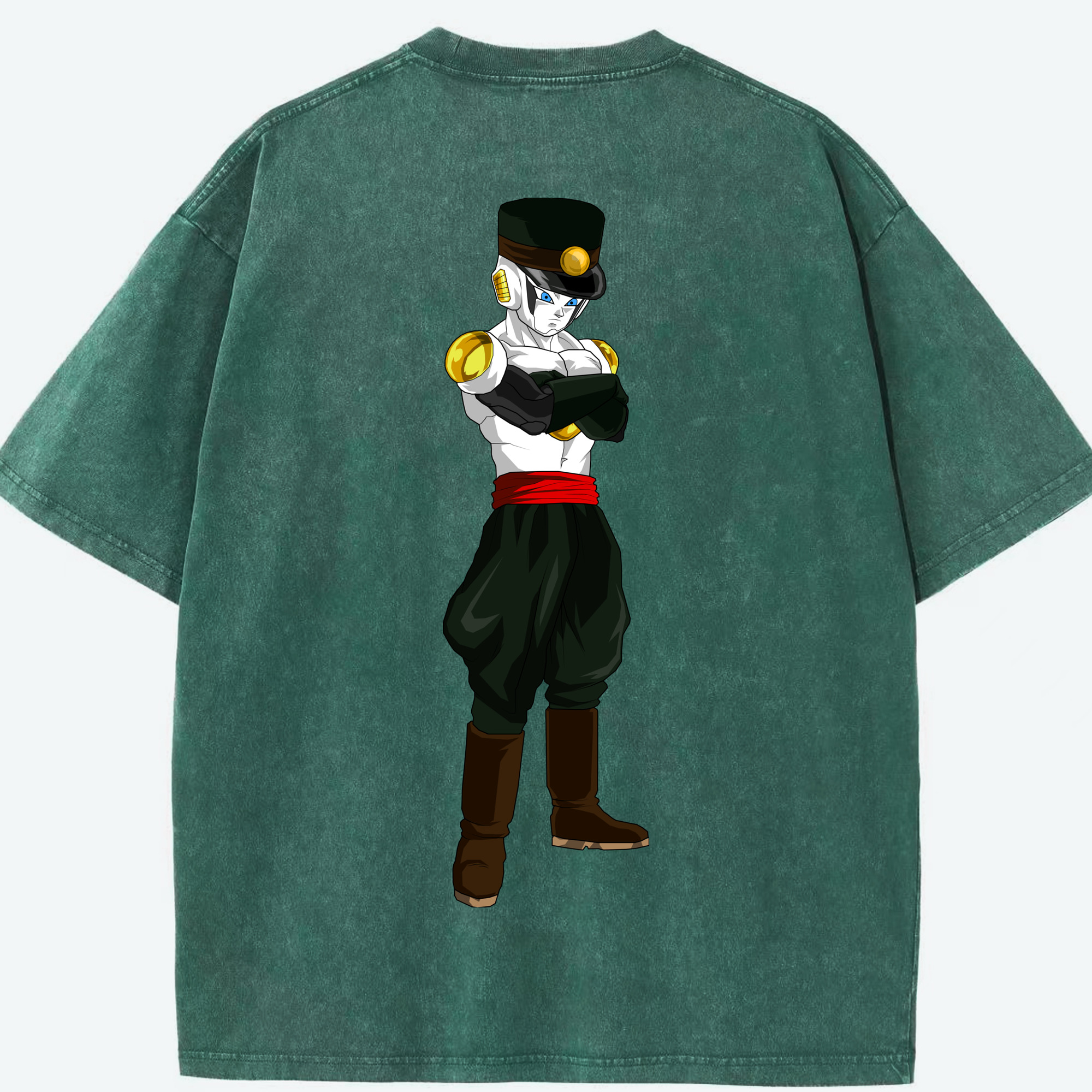 （画像用） ドラゴンボール DRAGON BALL 綿100% ヴィンテージ風 半袖Tシャツ（背面プリント）